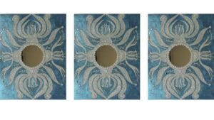 Read more about the article DIY Sparkling Wall Decor|Mirror and Rhinestone Canvas Art