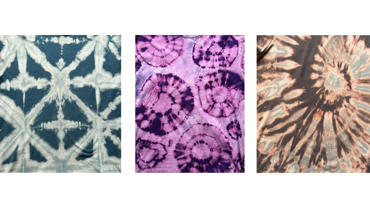 Read more about the article Four Tie Dying Methods With Bleach: Repurpose Old T- Shirts