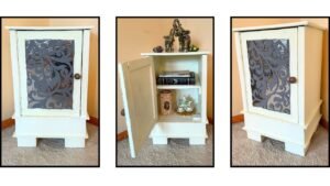 Read more about the article cardboard Recycling :Cardboard Accent Cabinet DIY