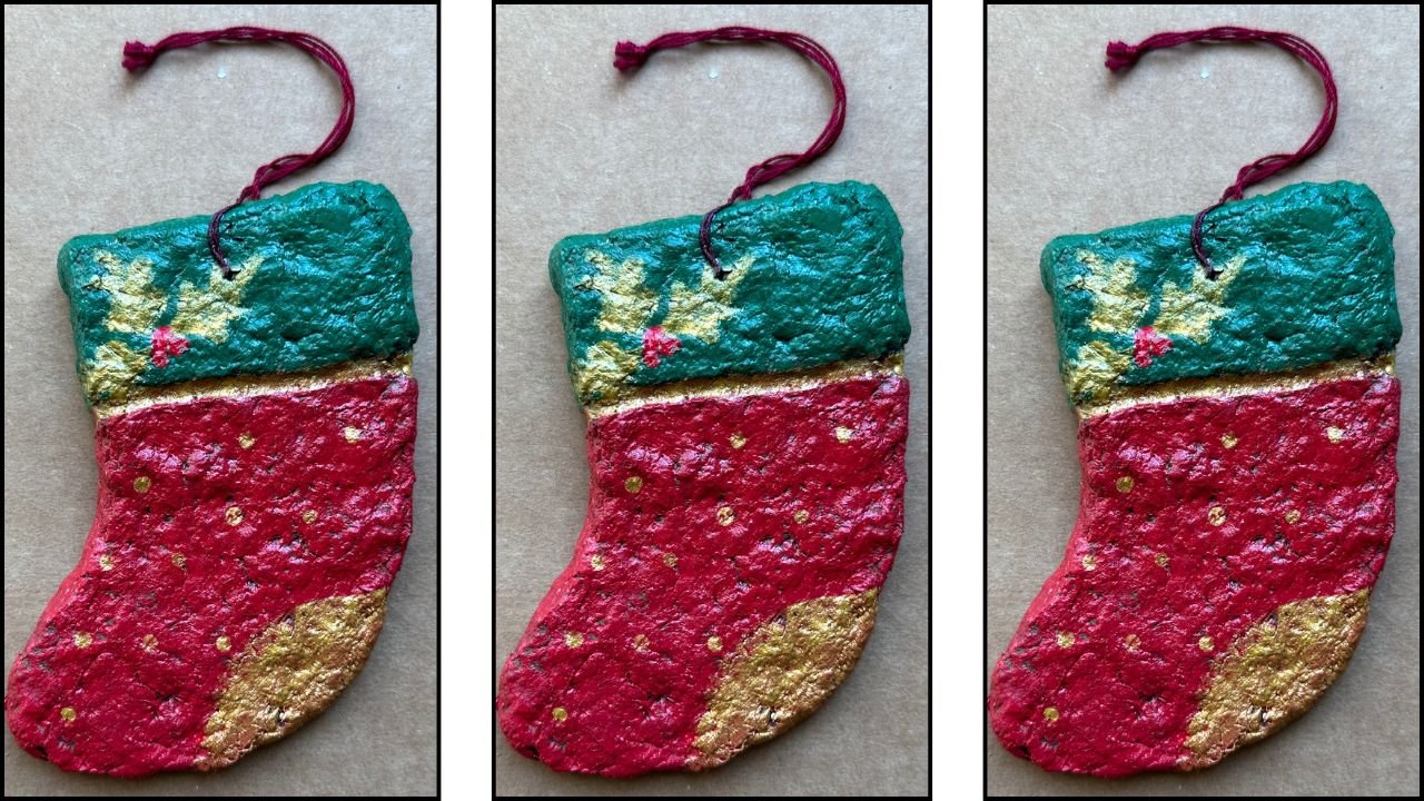 Read more about the article DIY Paper Mache Christmas Ornament