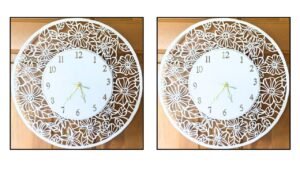 Read more about the article Paper Cut Wall Clock DIY