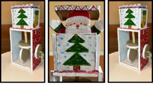 Read more about the article Magical Moving Toy Out Of Cardboard:Peeking Santa