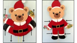 Read more about the article Jumping Jack Christmas Teddy Bear Toy DIY