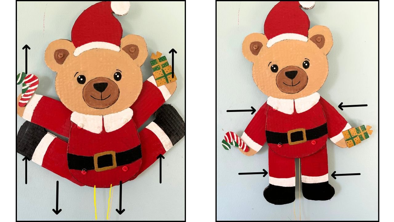 Read more about the article Jumping Jack Christmas Teddy Bear Toy DIY